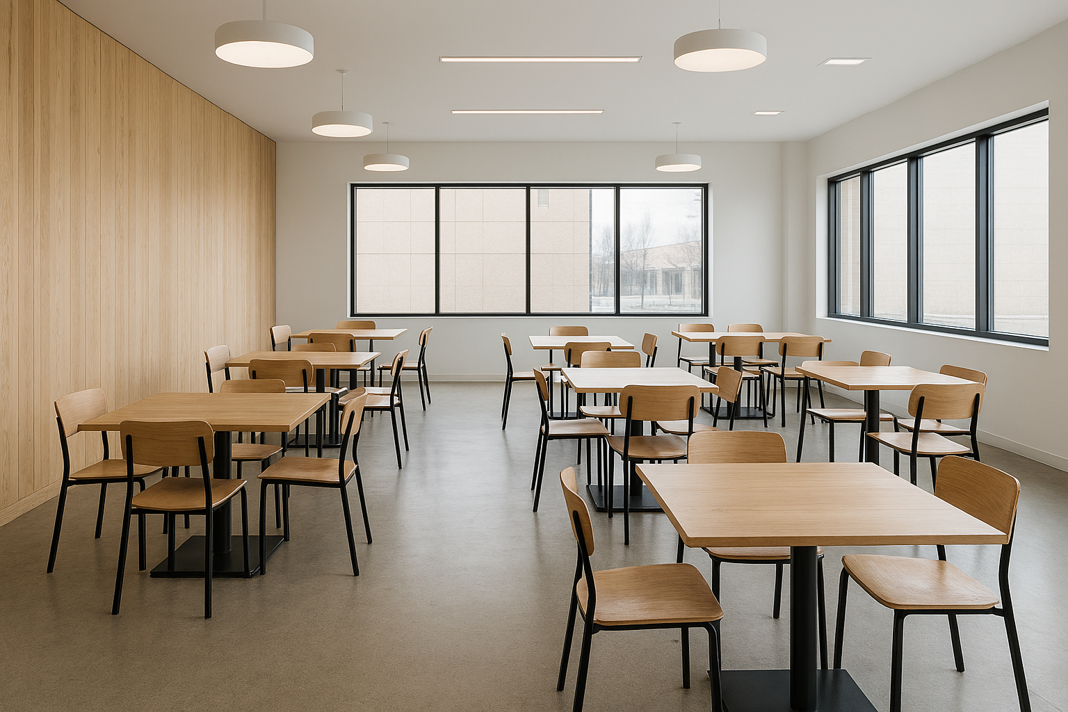 Réfectoires et cafétérias