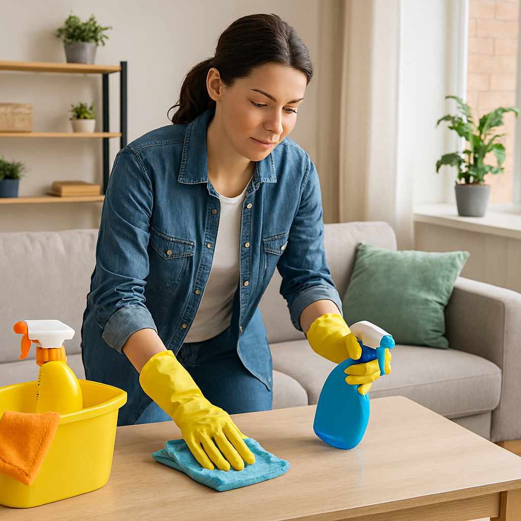 Nettoyage particulier à la demande