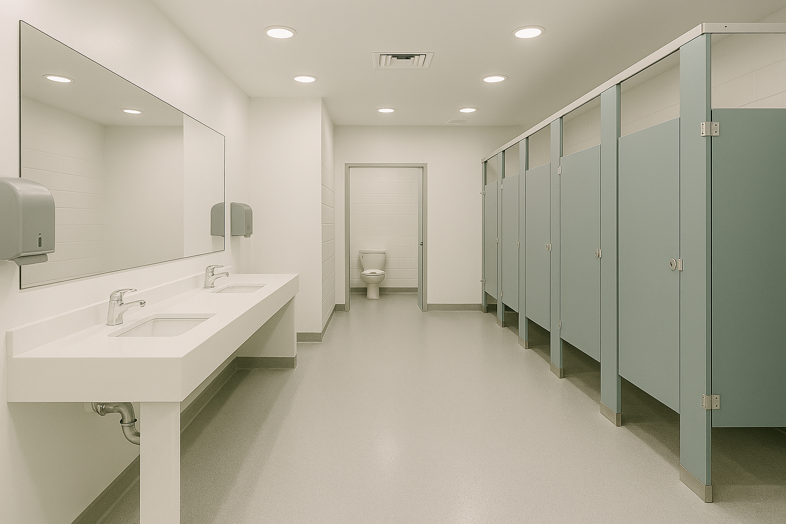 Sanitaires et vestiaires